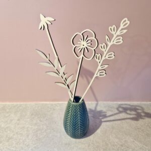 Fleurs en bois