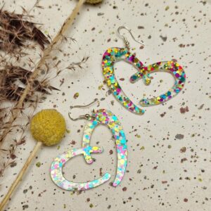 Boucles d'oreilles - cœurs