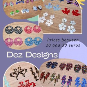 Earrings (in person)